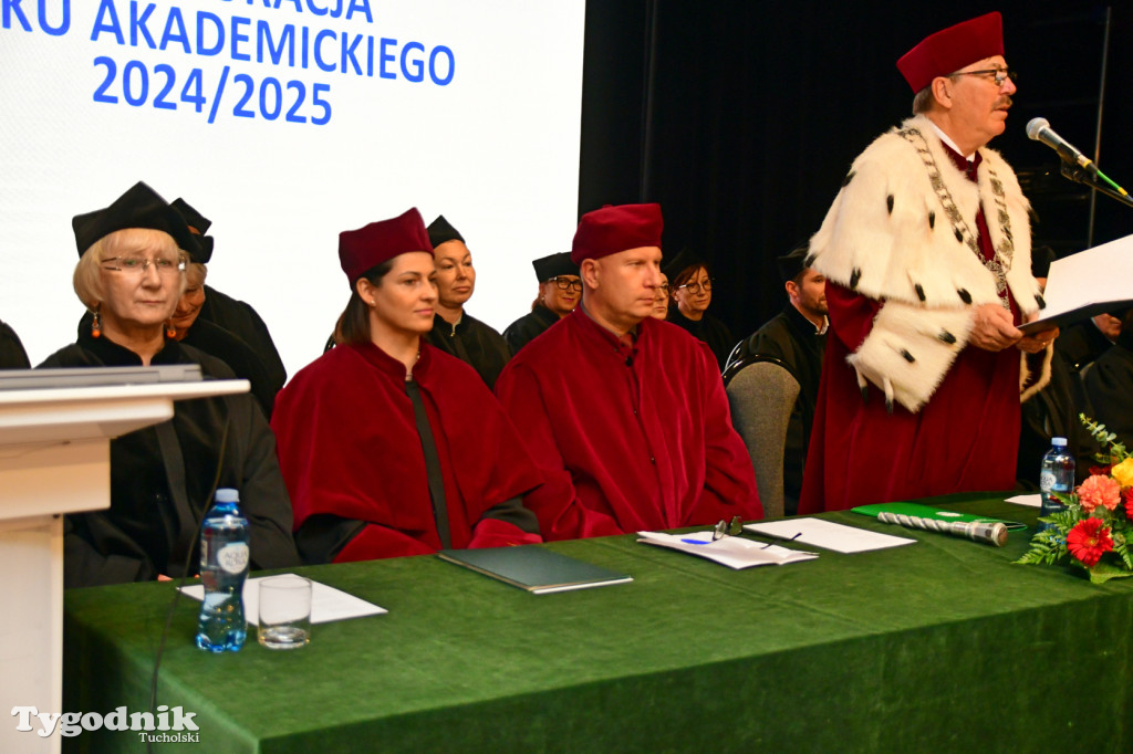 Inauguracja roku akademickiego Wyższej Szkoły Zarządzania Środowiskiem w Tucholi