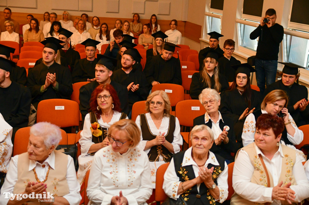 Inauguracja roku akademickiego Wyższej Szkoły Zarządzania Środowiskiem w Tucholi