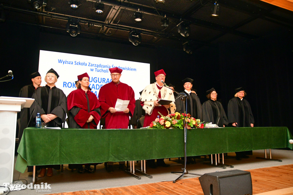Inauguracja roku akademickiego Wyższej Szkoły Zarządzania Środowiskiem w Tucholi