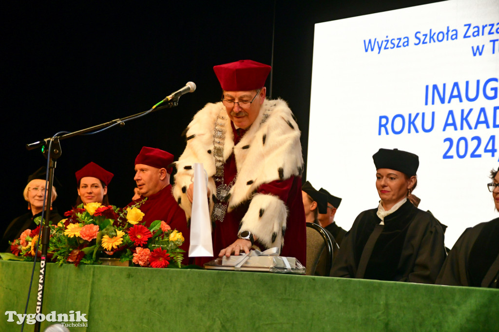 Inauguracja roku akademickiego Wyższej Szkoły Zarządzania Środowiskiem w Tucholi