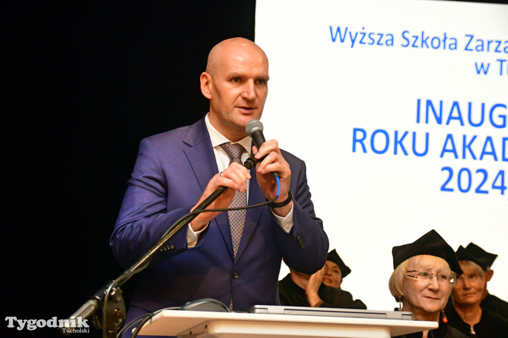 Inauguracja roku akademickiego Wyższej Szkoły Zarządzania Środowiskiem w Tucholi