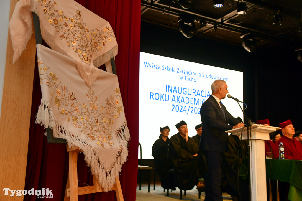 Inauguracja roku akademickiego Wyższej Szkoły Zarządzania Środowiskiem w Tucholi