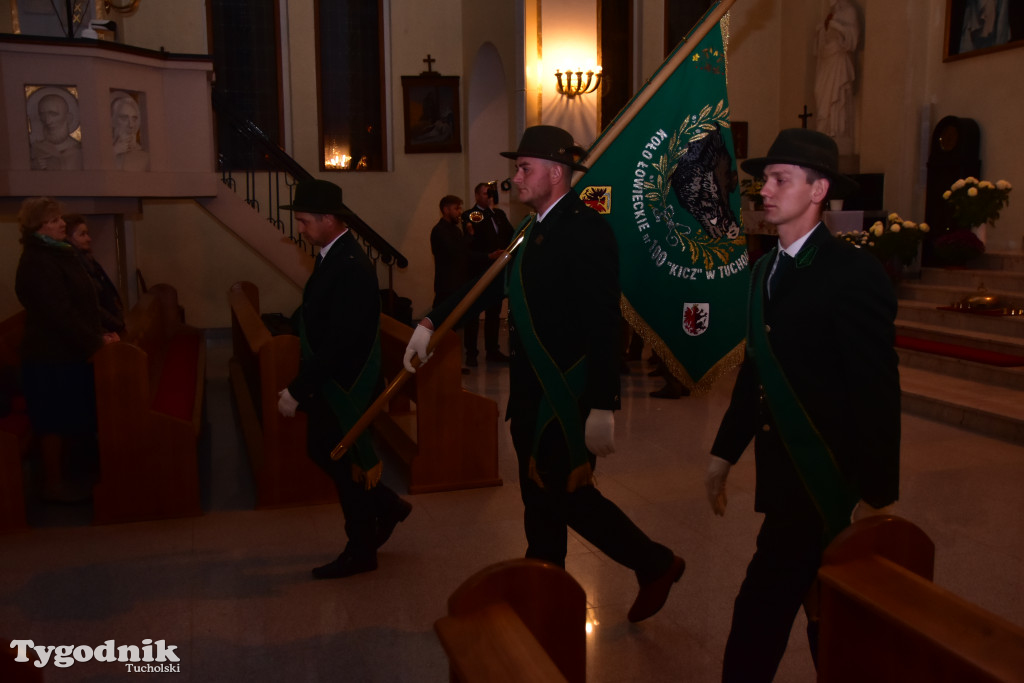 Tuchola: Msza hubertowska w myśliwskiej oprawie / ZDJĘCIA