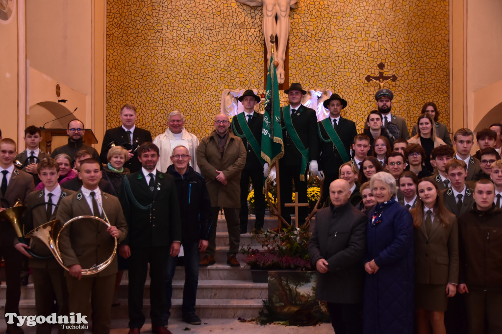 Tuchola: Msza hubertowska w myśliwskiej oprawie / ZDJĘCIA