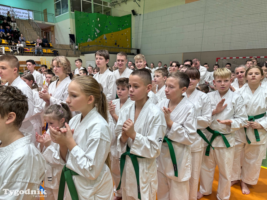 Zawody karate w Tucholi i 25-lecie Tomasza Krygowskiego