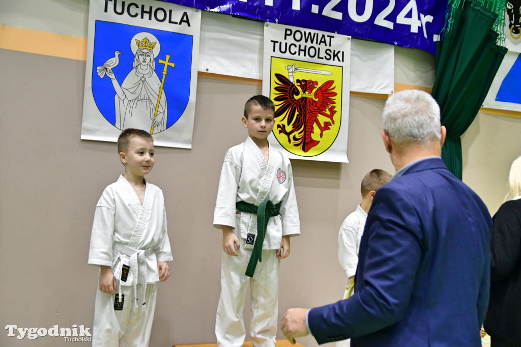 Zawody karate w Tucholi i 25-lecie Tomasza Krygowskiego