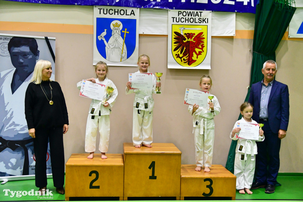 Zawody karate w Tucholi i 25-lecie Tomasza Krygowskiego