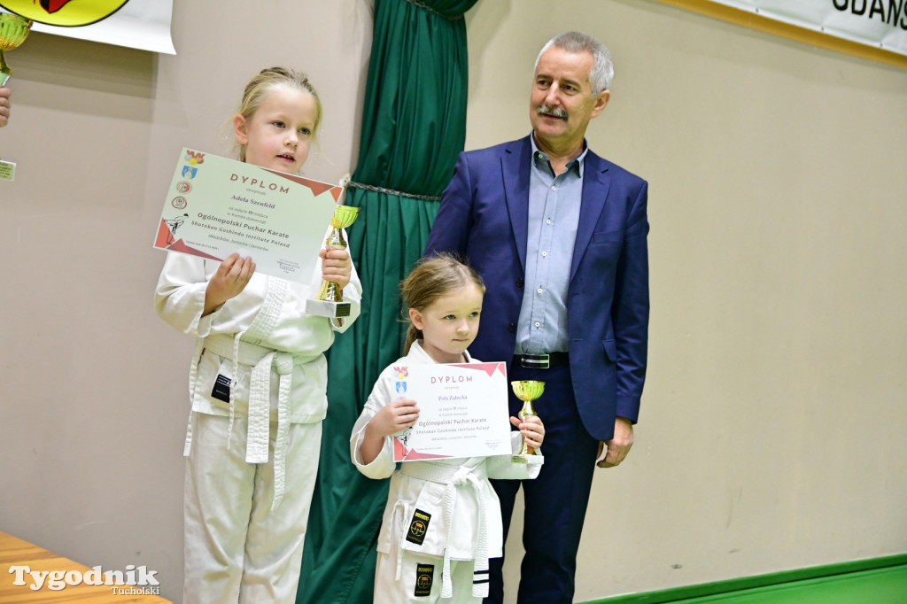 Zawody karate w Tucholi i 25-lecie Tomasza Krygowskiego