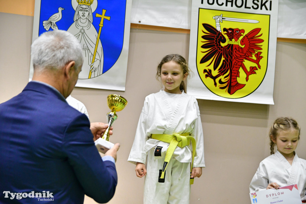 Zawody karate w Tucholi i 25-lecie Tomasza Krygowskiego