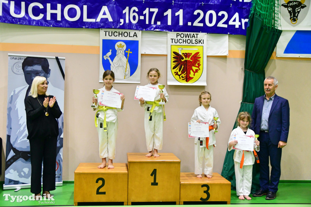 Zawody karate w Tucholi i 25-lecie Tomasza Krygowskiego