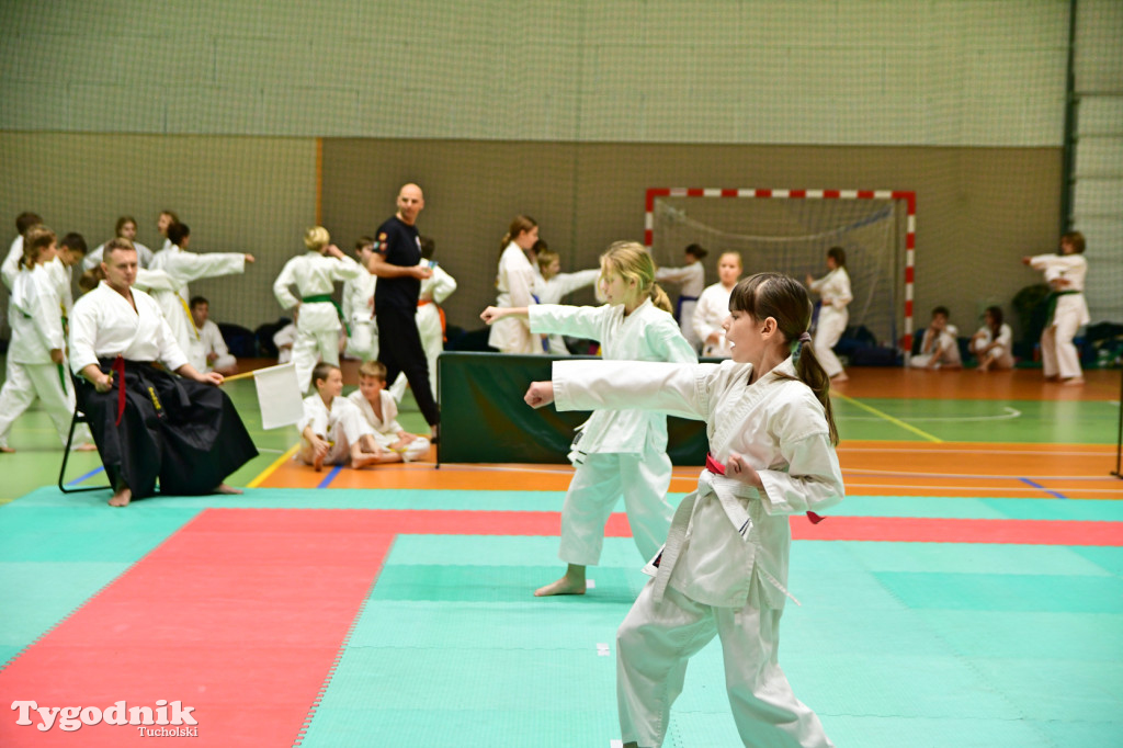 Zawody karate w Tucholi i 25-lecie Tomasza Krygowskiego