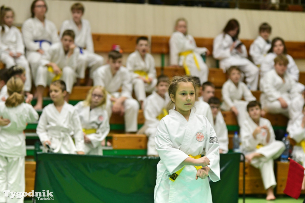 Zawody karate w Tucholi i 25-lecie Tomasza Krygowskiego