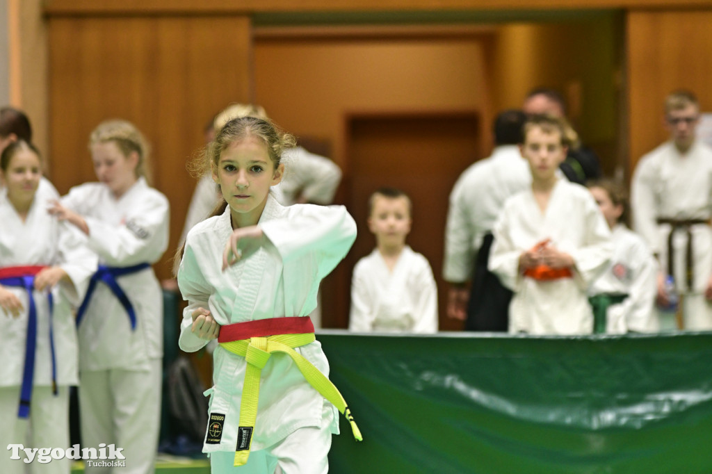 Zawody karate w Tucholi i 25-lecie Tomasza Krygowskiego