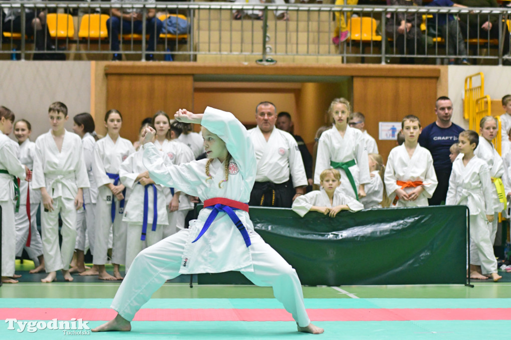 Zawody karate w Tucholi i 25-lecie Tomasza Krygowskiego