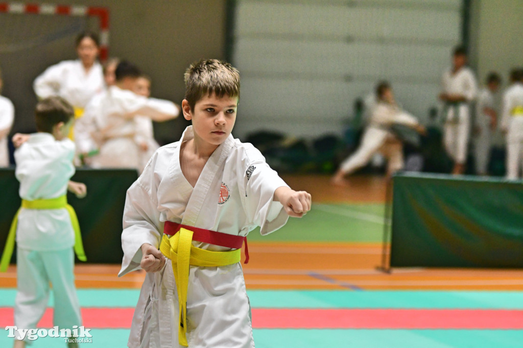 Zawody karate w Tucholi i 25-lecie Tomasza Krygowskiego