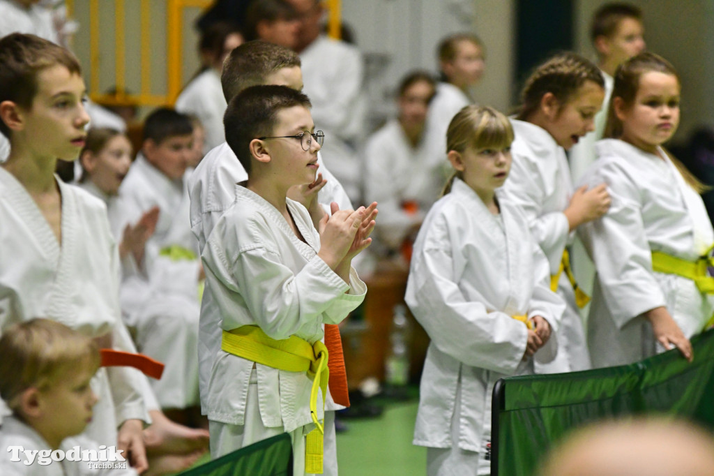 Zawody karate w Tucholi i 25-lecie Tomasza Krygowskiego