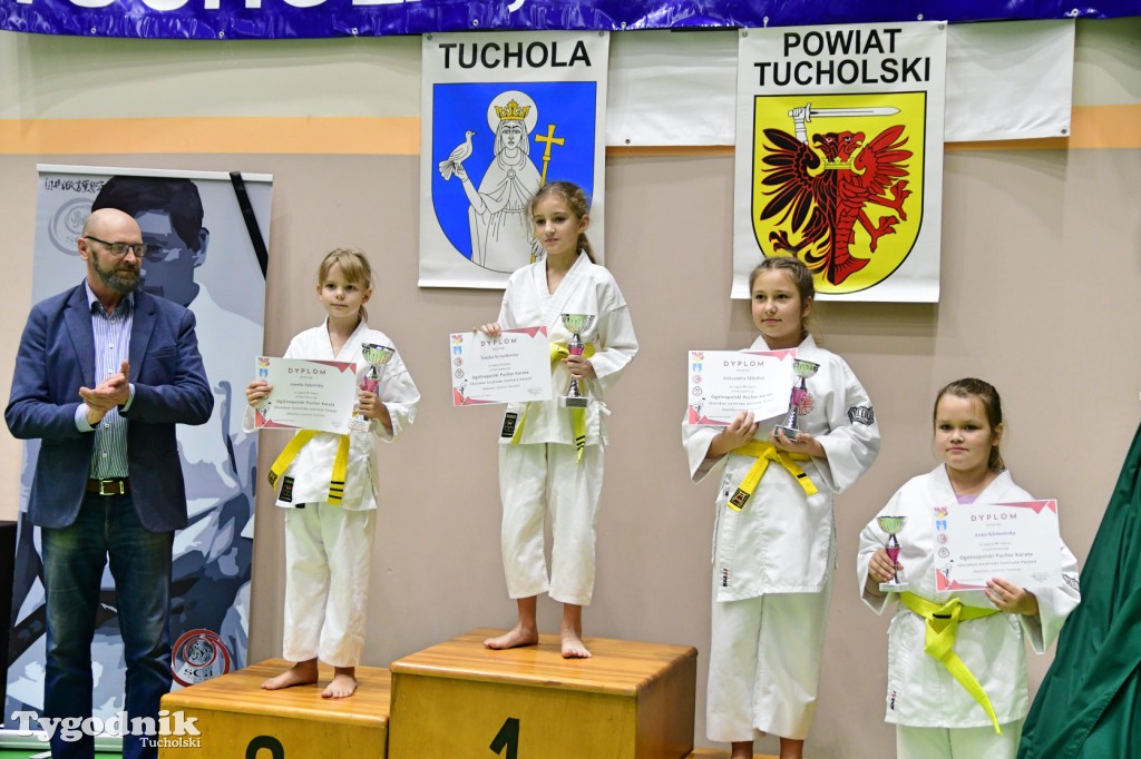 Zawody karate w Tucholi i 25-lecie Tomasza Krygowskiego