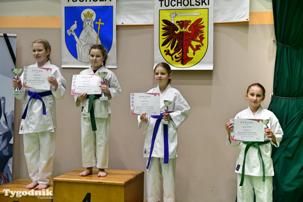 Zawody karate w Tucholi i 25-lecie Tomasza Krygowskiego