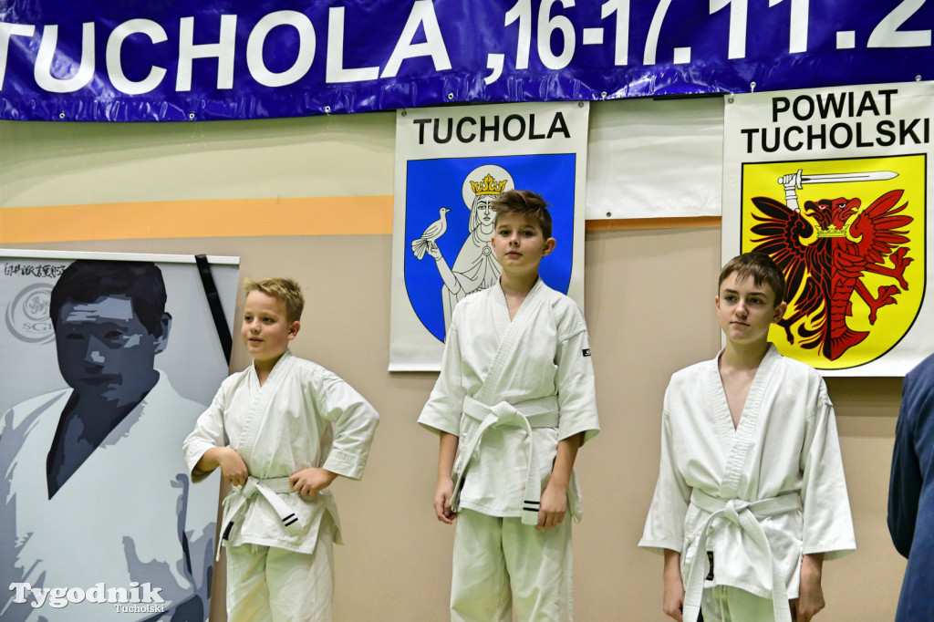 Zawody karate w Tucholi i 25-lecie Tomasza Krygowskiego