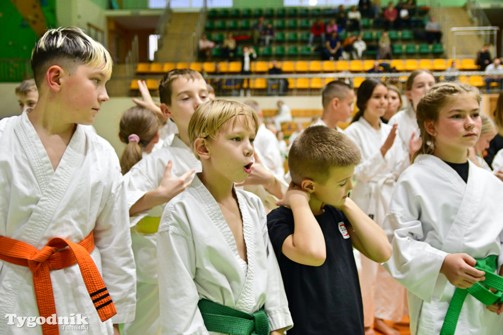 Zawody karate w Tucholi i 25-lecie Tomasza Krygowskiego