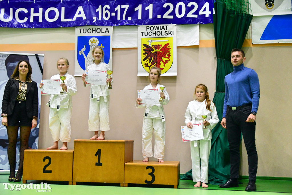 Zawody karate w Tucholi i 25-lecie Tomasza Krygowskiego