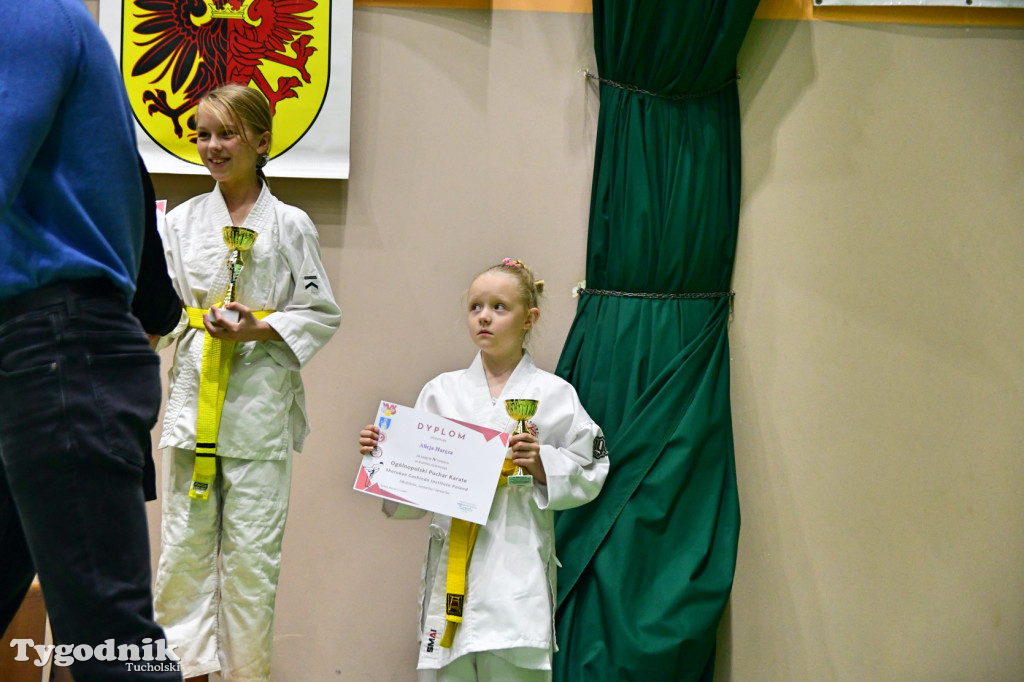 Zawody karate w Tucholi i 25-lecie Tomasza Krygowskiego