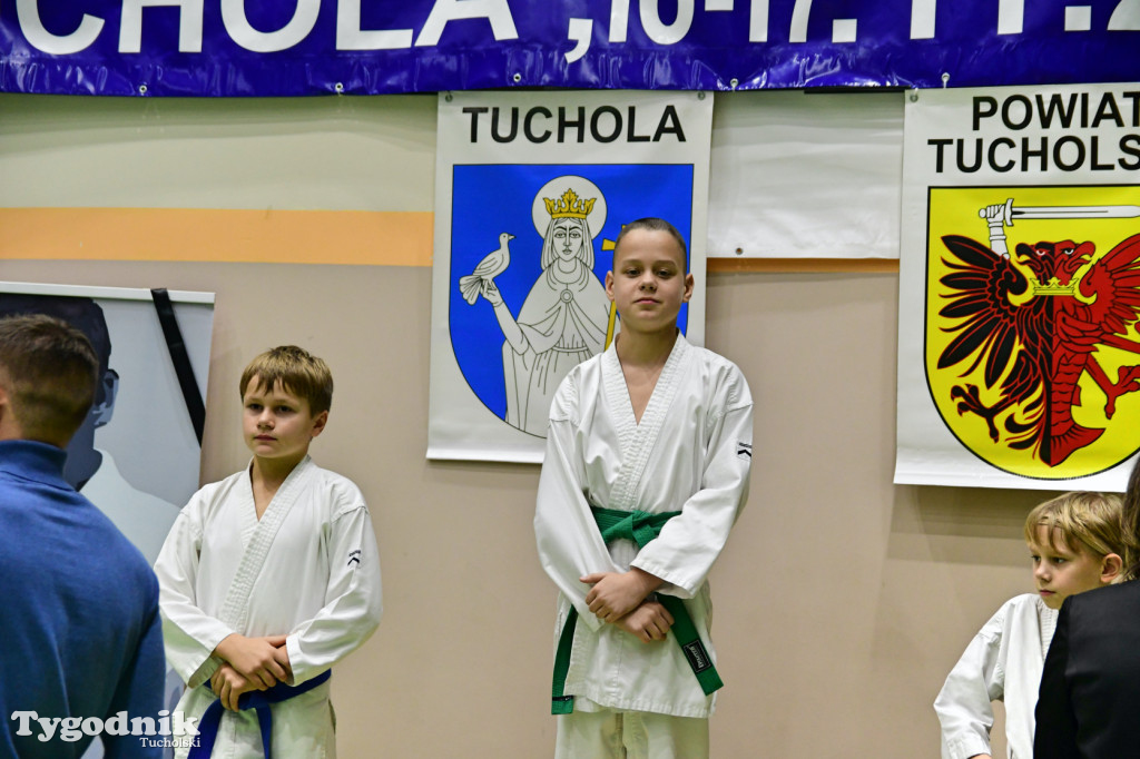 Zawody karate w Tucholi i 25-lecie Tomasza Krygowskiego