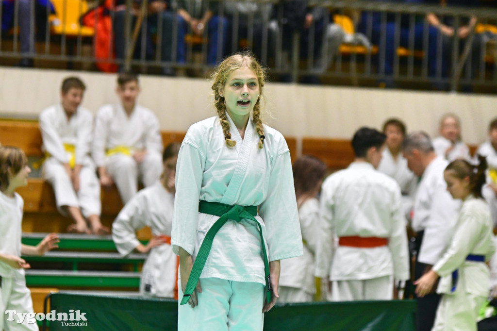 Zawody karate w Tucholi i 25-lecie Tomasza Krygowskiego