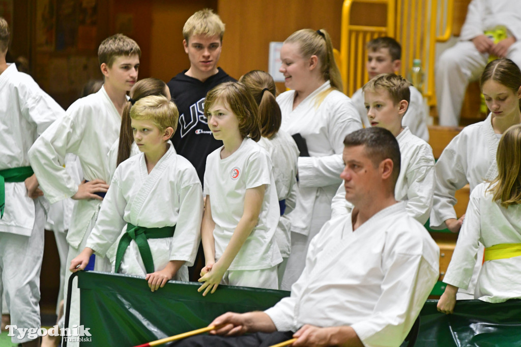 Zawody karate w Tucholi i 25-lecie Tomasza Krygowskiego