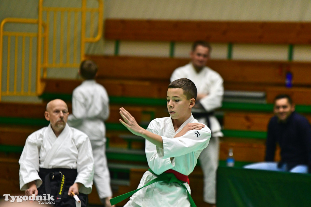 Zawody karate w Tucholi i 25-lecie Tomasza Krygowskiego