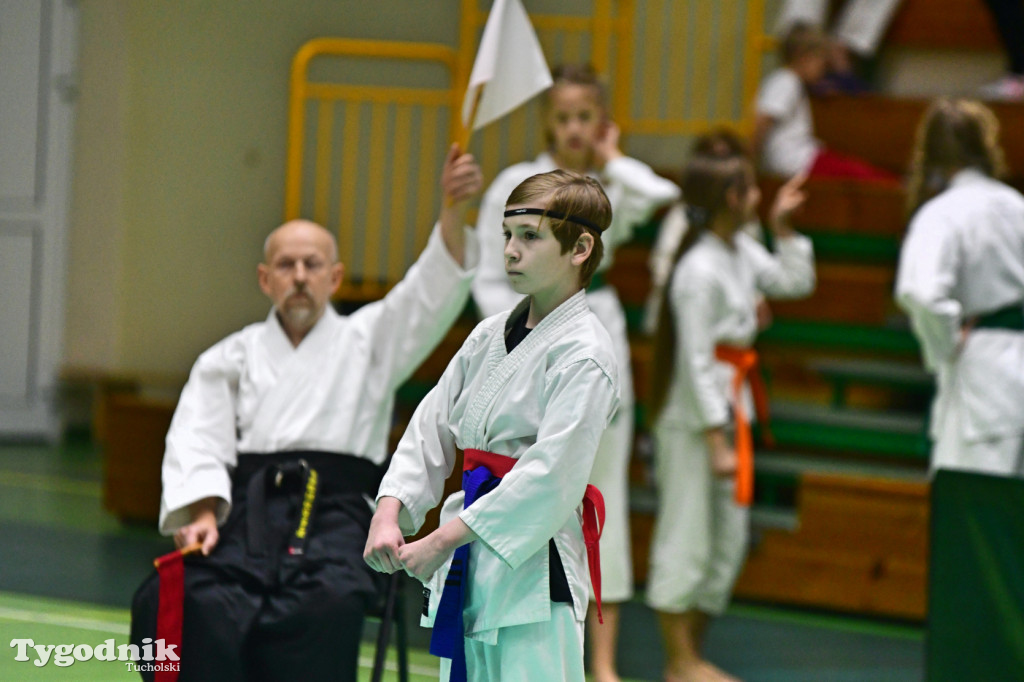 Zawody karate w Tucholi i 25-lecie Tomasza Krygowskiego