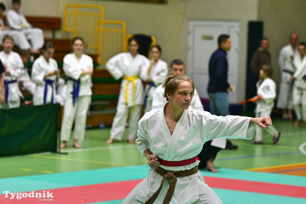 Zawody karate w Tucholi i 25-lecie Tomasza Krygowskiego