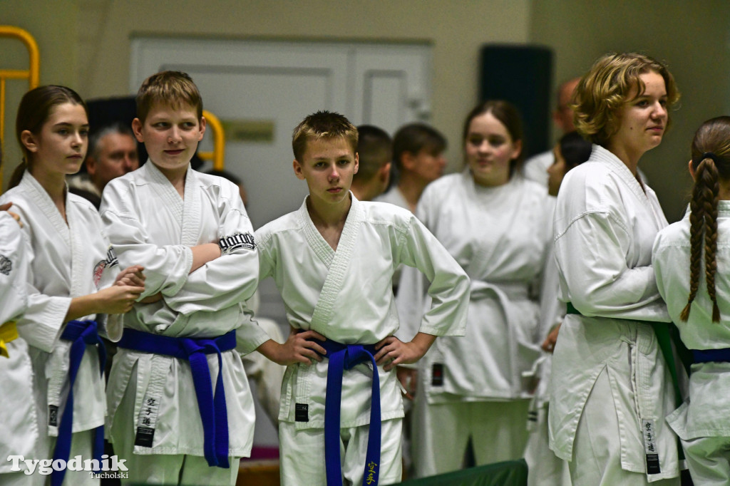 Zawody karate w Tucholi i 25-lecie Tomasza Krygowskiego