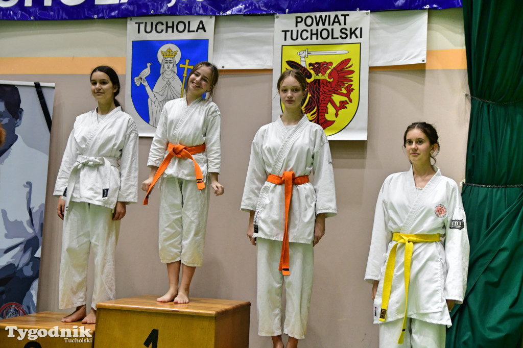 Zawody karate w Tucholi i 25-lecie Tomasza Krygowskiego