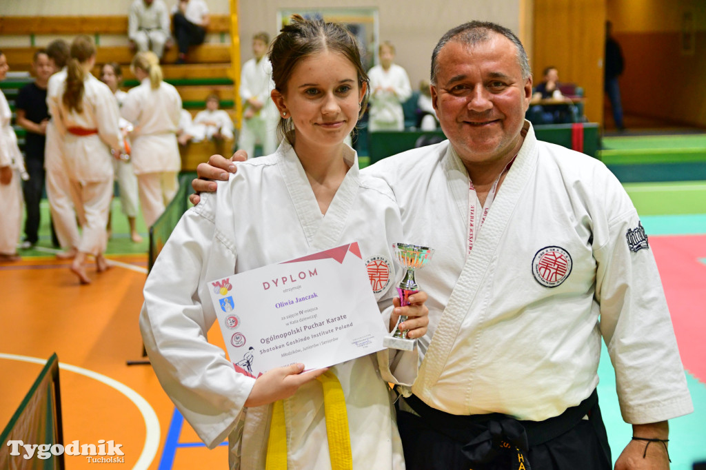 Zawody karate w Tucholi i 25-lecie Tomasza Krygowskiego