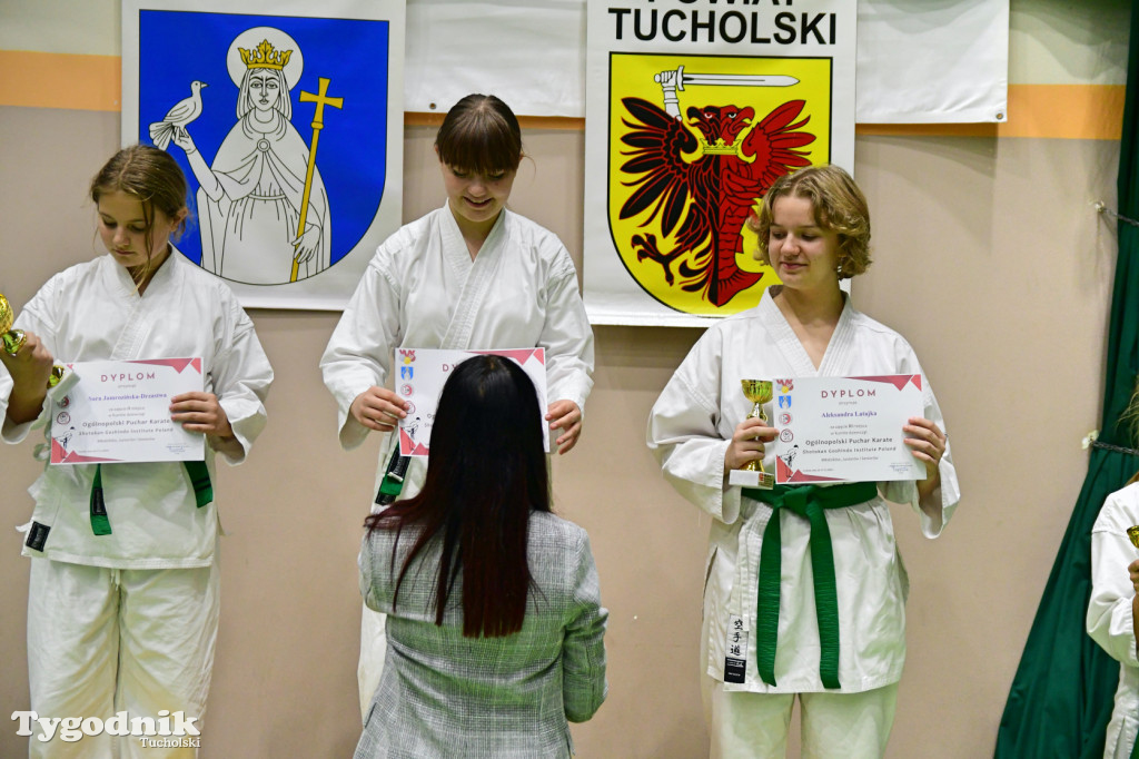 Zawody karate w Tucholi i 25-lecie Tomasza Krygowskiego