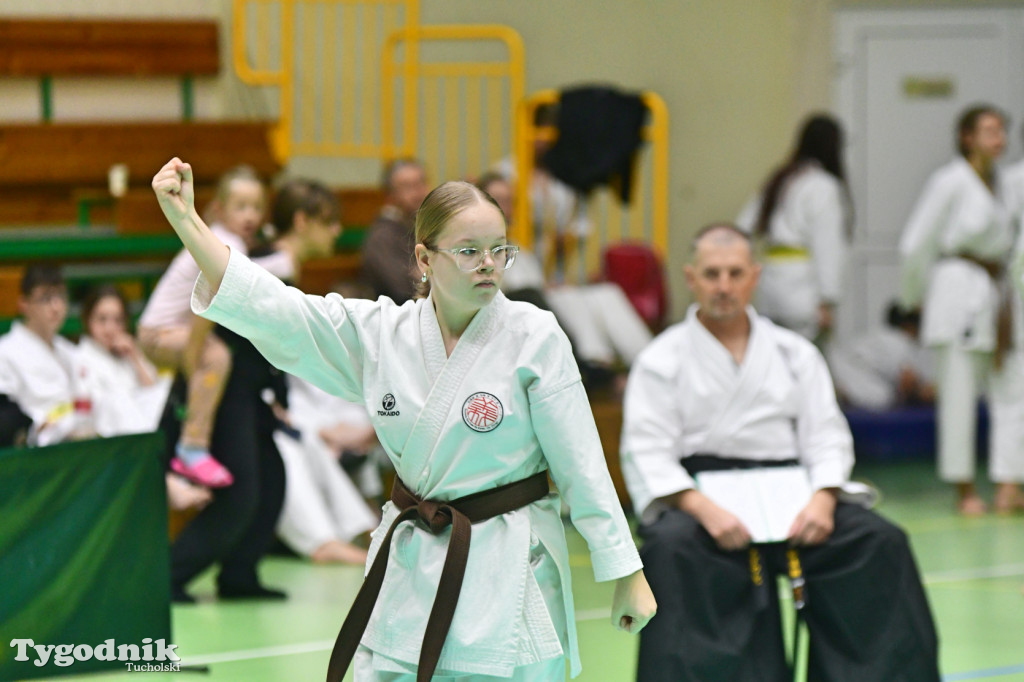 Zawody karate w Tucholi i 25-lecie Tomasza Krygowskiego