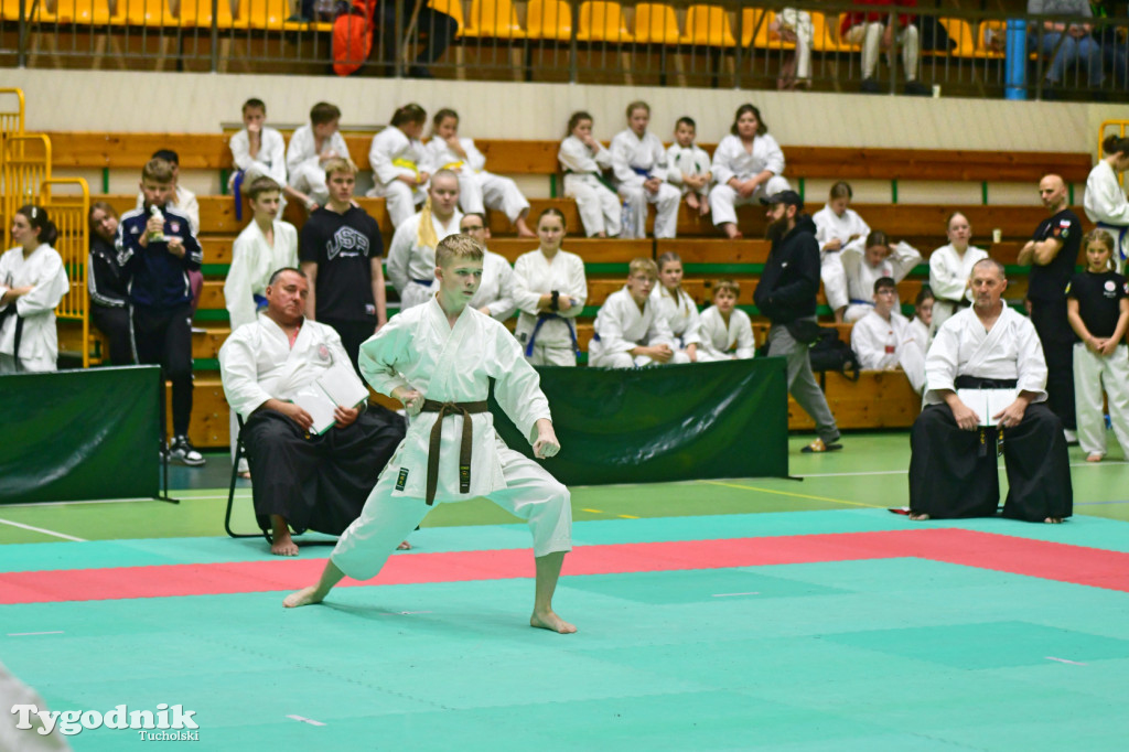 Zawody karate w Tucholi i 25-lecie Tomasza Krygowskiego