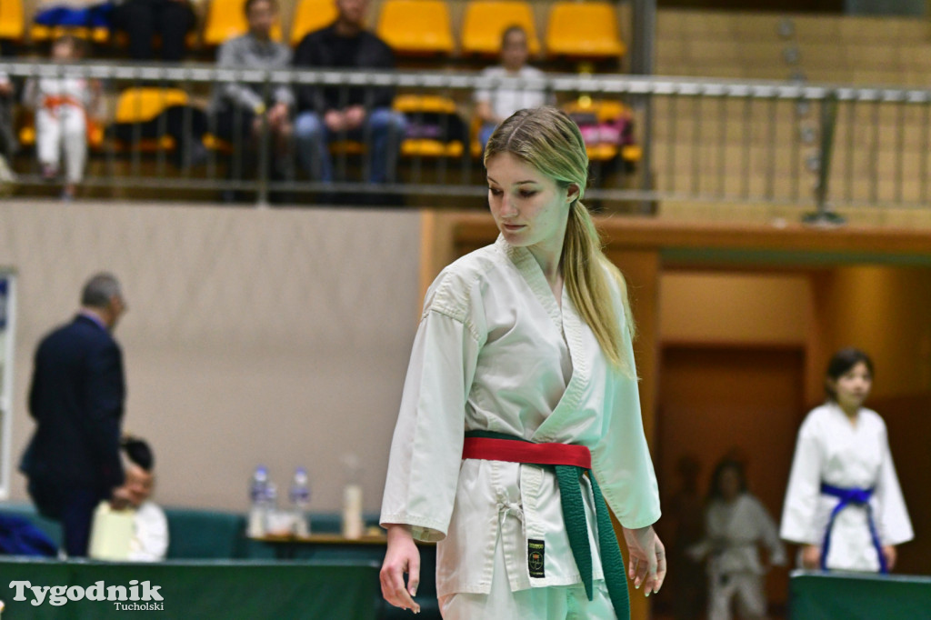 Zawody karate w Tucholi i 25-lecie Tomasza Krygowskiego