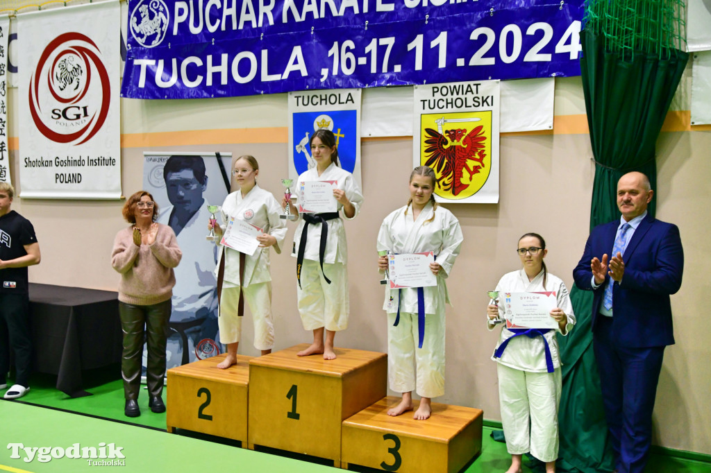 Zawody karate w Tucholi i 25-lecie Tomasza Krygowskiego