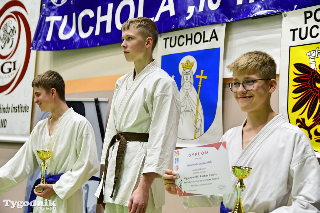 Zawody karate w Tucholi i 25-lecie Tomasza Krygowskiego