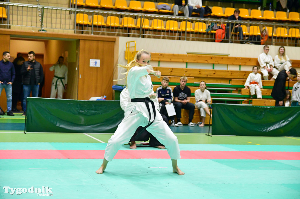 Zawody karate w Tucholi i 25-lecie Tomasza Krygowskiego