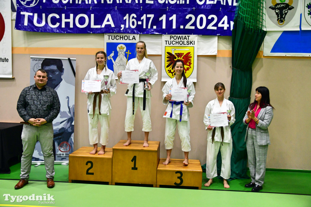 Zawody karate w Tucholi i 25-lecie Tomasza Krygowskiego