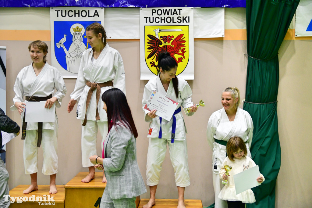 Zawody karate w Tucholi i 25-lecie Tomasza Krygowskiego