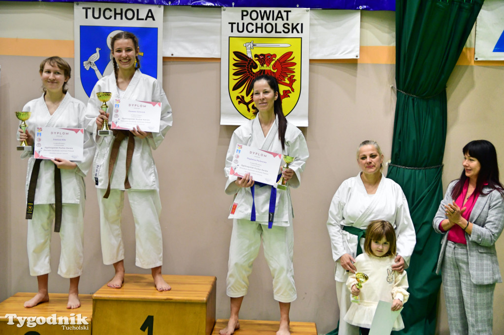 Zawody karate w Tucholi i 25-lecie Tomasza Krygowskiego