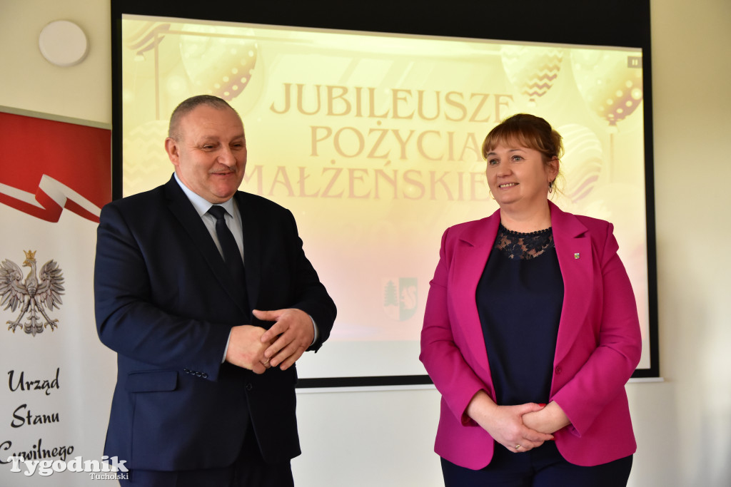 Gm.Lubiewo: Złoci i żelaźni małżeńscy jubilaci, którzy marzą o kolejnych rocznicach