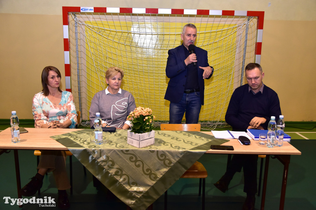 Zebrania odnośnie likwidacji szkół w Kiełpinie i Stobnie