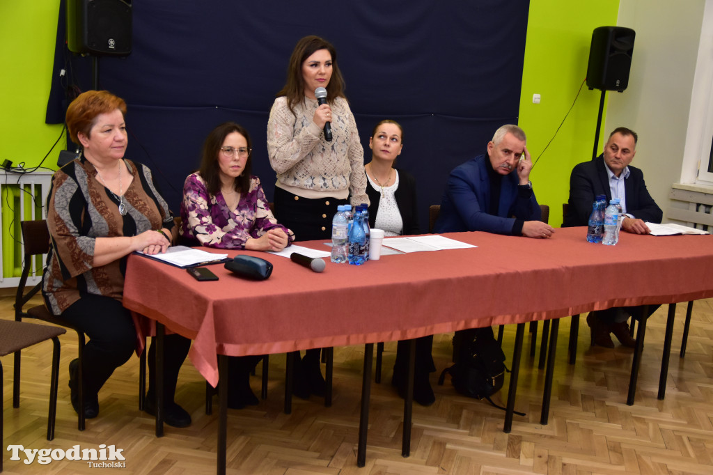 Zebrania odnośnie likwidacji szkół w Kiełpinie i Stobnie