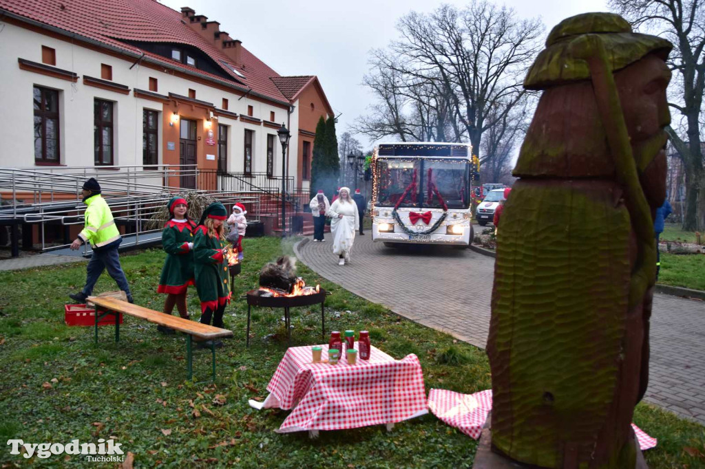Mikołajowy orszak w gminie Kęsowo