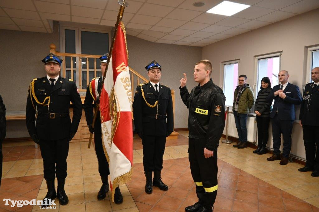 Ślubowanie, awanse, nagrody w straży w Tucholi